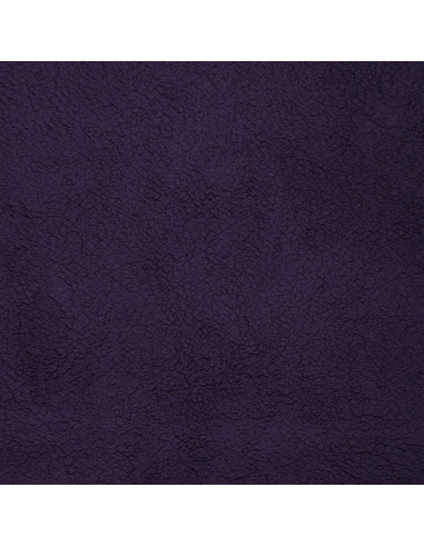 Tissu sherpa - Violet foncé