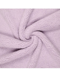 Tissu sherpa - Lilas