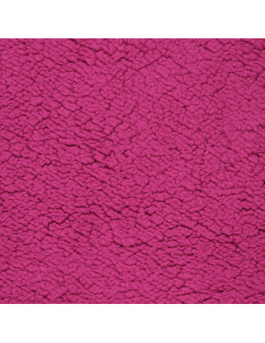 Tissu sherpa - Fuchsia