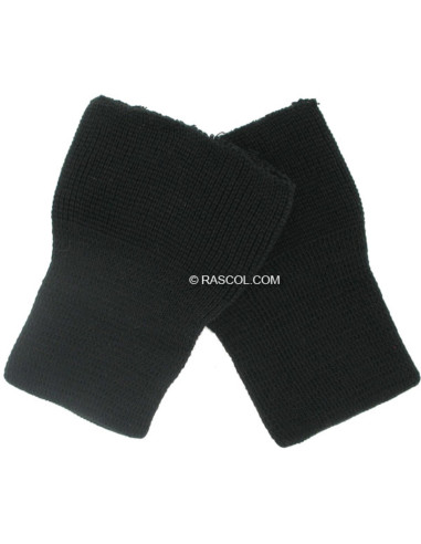 Lot de 2 poignets tricotés - Noir