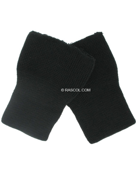 Lot de 2 poignets tricotés - Noir
