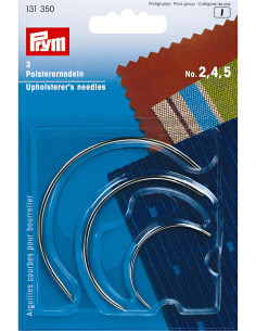 Aiguilles courbes pour bourrelier