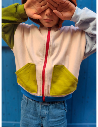 Patron de gilet ou veste Yams - Marmaï Patterns