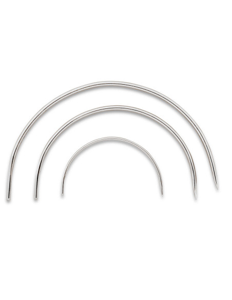 Aiguilles courbes pour bourrelier