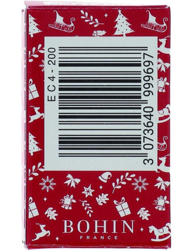 Boite de 200 épingles extra-fines rouge Noël Bohin