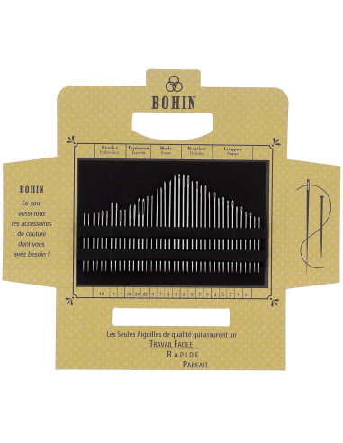 Carnet de 40 aiguilles Bohin - Féérie de Noël