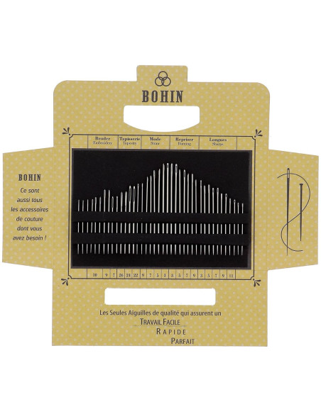Carnet de 40 aiguilles Bohin - Féérie de Noël