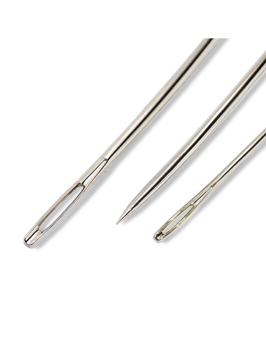 Aiguilles courbes pour bourrelier