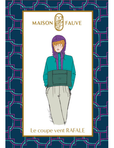 Patron de coupe-vent Rafale - Maison Fauve