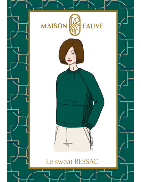 Patron de sweat Ressac - Maison Fauve