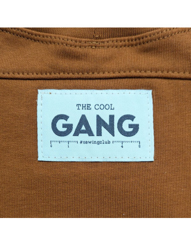 Lot de 6 étiquettes tissées - The Cool Gang