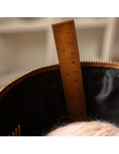 Règle rigide en cuir Muud Fu - Whisky