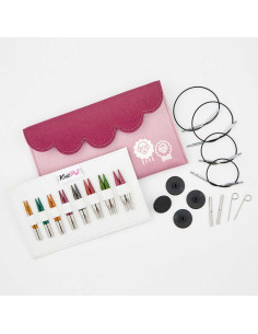 Trousse aiguilles à tricoter circulaires mini KnitPro Dreamz