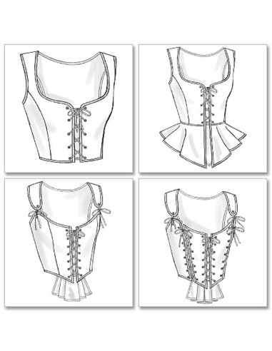 Patron de corsets - Butterick 4669
