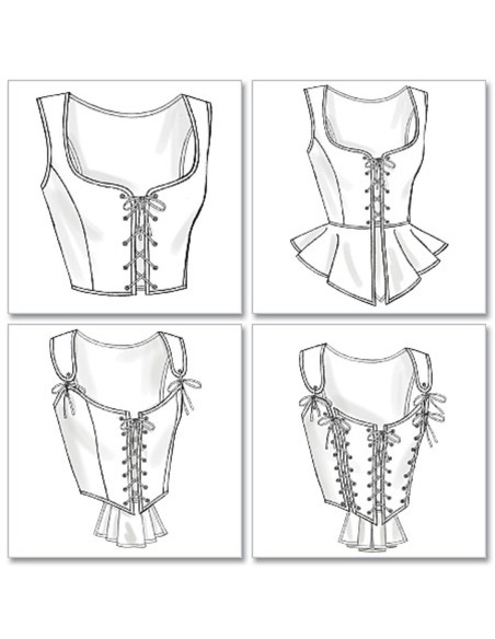 Patron de corsets - Butterick 4669
