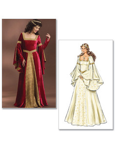 Patron de robe médiévale - Butterick 4571