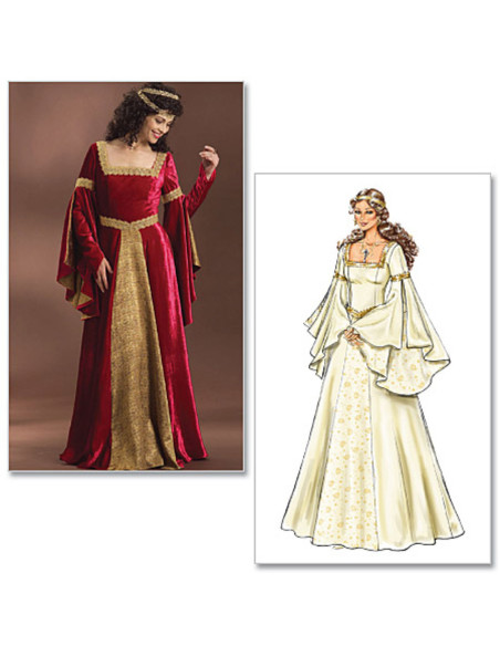 Patron de robe médiévale - Butterick 4571