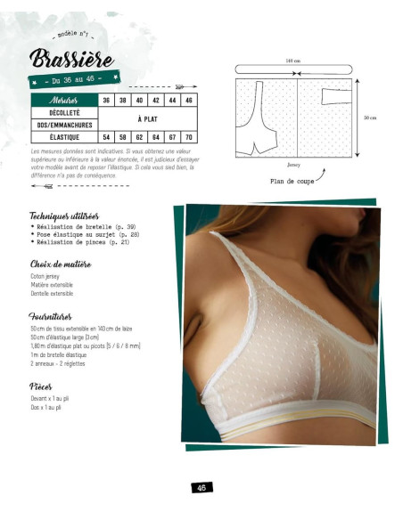 Livre petites tenues à coudre : Culotte, brassière, pyjama, body, maillot de bain