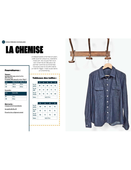 Livre coudre le jean