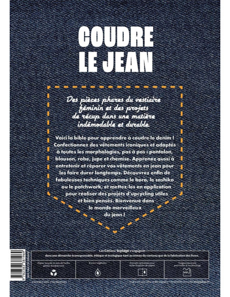 Livre coudre le jean