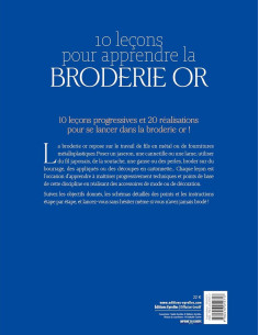 Livre 10 leçons pour apprendre la broderie or 2