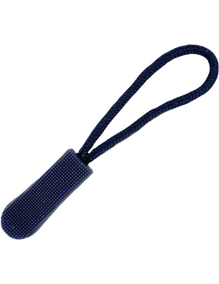 Cordon de tirage pour tirette de fermeture - Marine foncé