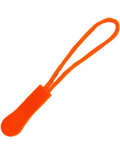 Cordon de tirage pour tirette de fermeture - Orange fluo