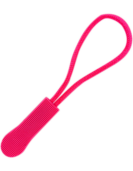 Cordon de tirage pour tirette de fermeture - Rose fluo