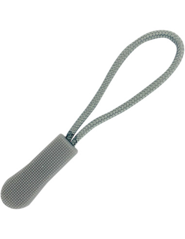Cordon de tirage pour tirette de fermeture - Gris