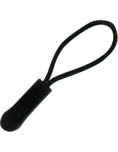 Cordon de tirage pour tirette de fermeture - Noir