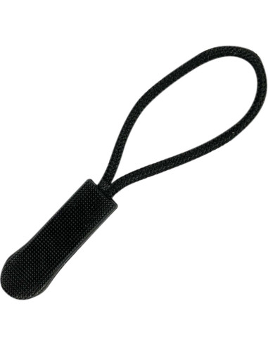 Cordon de tirage pour tirette de fermeture - Noir