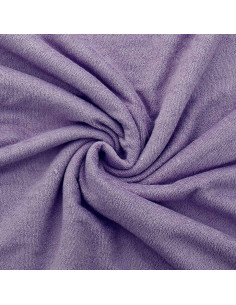 Tissu micro éponge viscose - Lilas clair