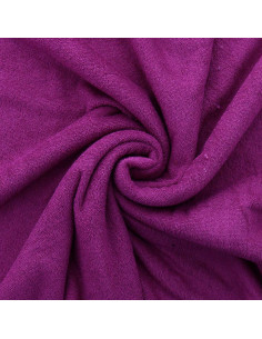 Tissu micro éponge viscose - Pétunia