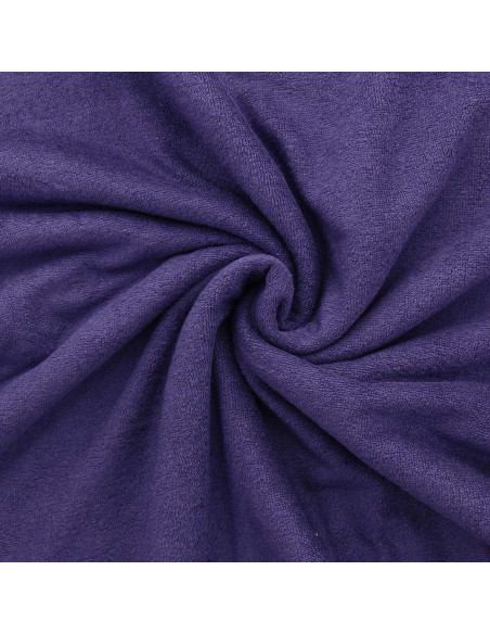 Tissu micro éponge viscose - Violet