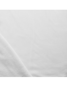 Tissu sweat polaire alpine - Blanc