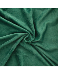 Tissu sweat polaire alpine - Vert foncé 2