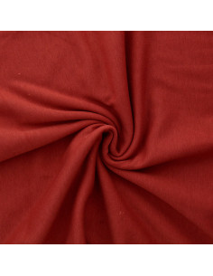 Tissu sweat polaire alpine - Cuivre 2
