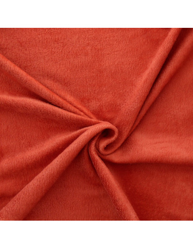 Tissu sweat polaire alpine - Cuivre