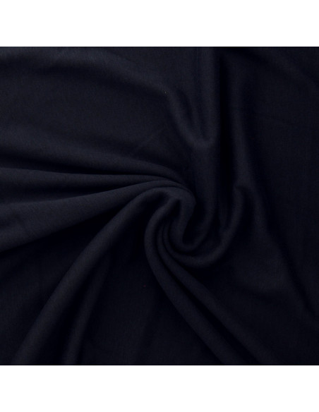 Tissu sweat polaire alpine - Bleu marine foncé