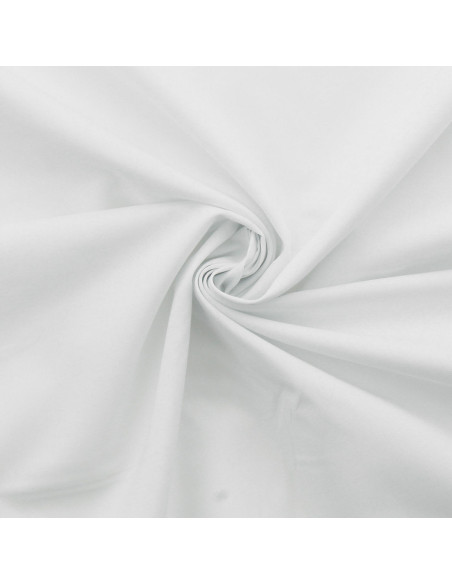 Tissu voile de coton - Blanc
