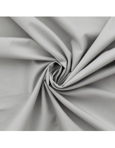 Tissu voile de coton - Gris argent