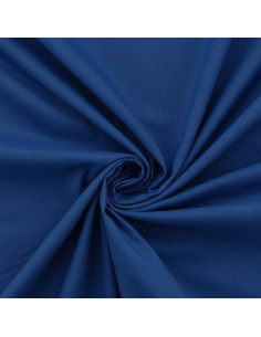 Tissu voile de coton - Bleu