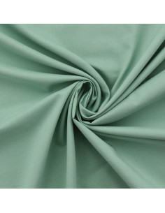 Tissu voile de coton - Vert de gris