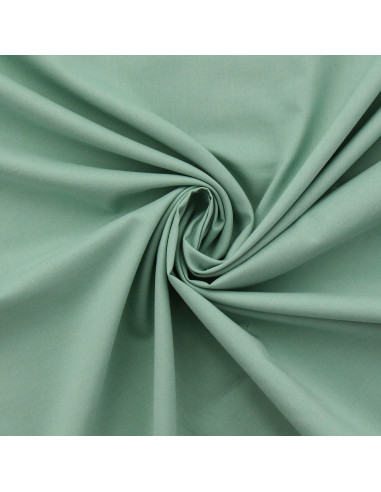 Tissu voile de coton - Vert de gris