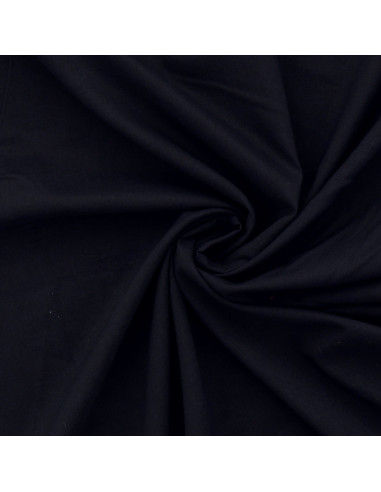 Tissu voile de coton - Bleu marine