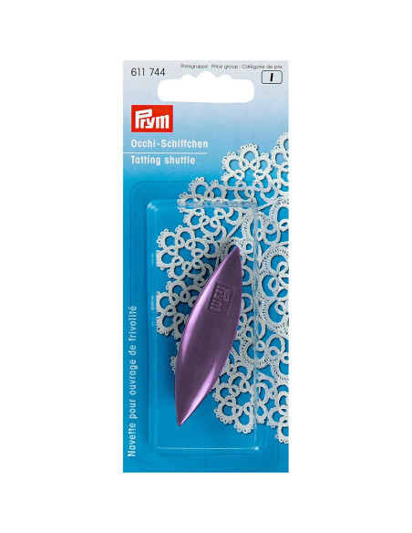 Navette pour ouvrage de frivolité