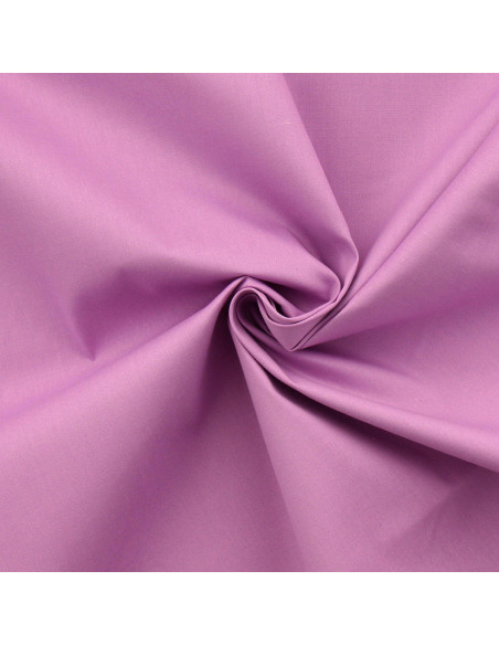 Tissu popeline de coton - Lilas