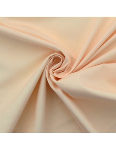 Tissu popeline de coton - Champagne