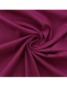 Tissu popeline de coton - Cassis