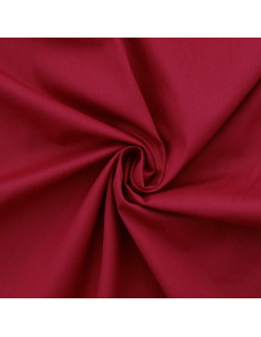 Tissu popeline de coton - Framboise